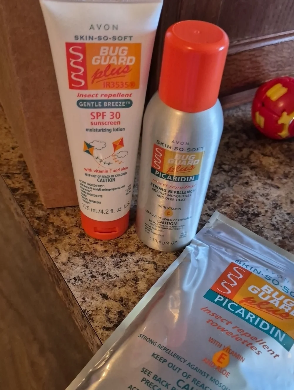 Avon Skin-So-Soft Bug Guard Plus (Orange) - Insect Repellent & Sunscreen